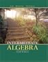 Intermediate Algebra