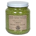 India Tree Spring Green Decorating Sugar, 3 Pounds