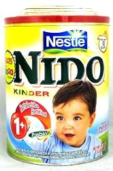Nido Kinder 1+ Fortalecida Fortified Prebio, 3.52 lb. Tin