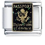 American Passport Italian Charms - B0002H7E64