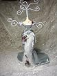 Victorian Tea Party Blue Dress Mannequin Jewelry Holder