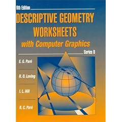 Descriptive Geometry Worksheets with Computer Graphics: Series B