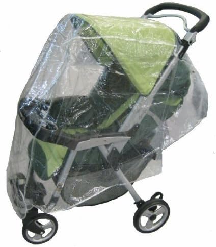 Sashas Rain and Wind Cover - Large Full Size Single Stroller - Stroller Not Included by Sasha Kiddie Products