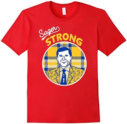 Men's Sager Strong T-Shirts 2XL Red