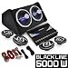 Produkt-Bild: 4.1 Auto Lautsprecherset Komplett Hifi Set "Black Line 520" 5000W Endstufe Verst&auml;rker 16cm Boxen Subwoofer