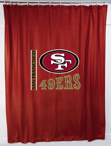 San Francisco 49ers Shower Curtain