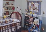 Blue Jean Teddy Bear Diaper Stacker