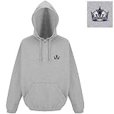 Los Angeles Kings NHL Goalie Pullover Hooded Sweatshirt (Gray Gray)
