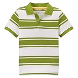 Toddler Boys' Cherokee Short-Sleeve Auto Stripe Ultimate Polo - Fern
