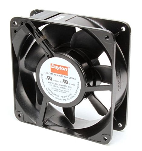 Dayton Axial Fan 115 Volts AC; 21 Watts; 124 CFM; Model 2RTK6
