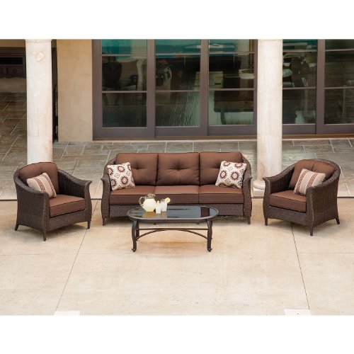 Buy Outdoor Dining Set Luxurious 4 Piece Authentic La Z Boy Patio Furniture Deep Seating Set Furniture Set Sale