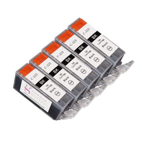 Sophia Global Compatible Ink Cartridge Replacement for Can PGI 225 (5 large black) On Sale