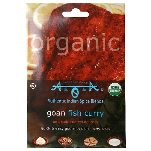 Arora Creations Spices, Goan Fish Curry, .9-Ounce Packet (Pack of 6) by Arora