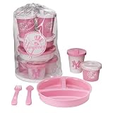 Girls' Yankees 23-pc. Baby Feeding Gift Set