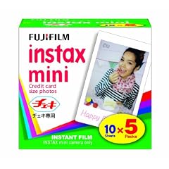 FUJIFILM インスタントカラーフィルム instax mini 5パック INSTAX MINI K5