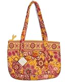 Vera Bradley Betsy Bag Bali Gold Handbag Purse