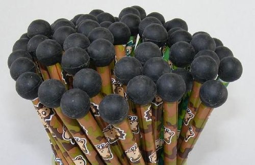 Safari Animal Pencil. Assorted Color Barrels. 2 Pack