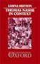 Thomas Nashe in Context (Oxford English Monographs)