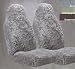 Supreme Plush Champagne Seat Covers Simulated Sheepskin (Qty 2)