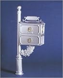 Cast Aluminum Mailbox - Vineyard Design