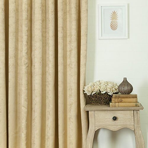 Plain 'Champagne Gold' Custom Curtains: Any Size, Seven Styles