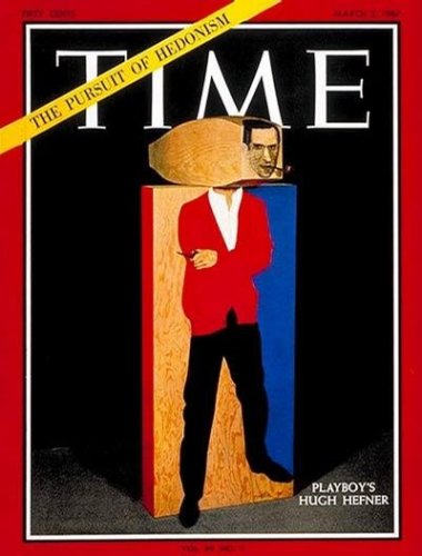 Hugh Hefner, Art Poster by TIME Magazine, size 11