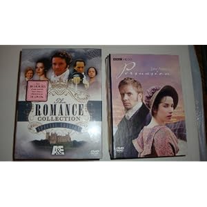 A & E Romance Collection (Special Edition) & Persuasion /- Pride & Prejudice (1995) – Colin Firth / Victoria & Albert (1997) / Emma (1997) Kate Beckinsale / Jane Eyre (1997) / Lorna Doone (1997) / The Scarlet Pimpernel (1996) / Tom Jones (1995) / Ivanhoe (1987) / & BBC Persuasion (2006) Sally Hawkins