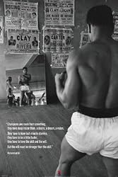 MUHAMMAD ALI - IN THE GYM - NEW POSTER - BOXING (Size 24"x36")