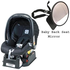 Peg Perego Primo Viaggio SIP 30 30 car seat Nero with EasyView Ultimate Back Seat Mirror