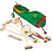 Wooden Large Croquet Set Caddy