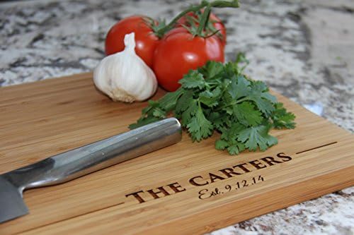 Personalized Cutting Board 11x17 Bamboo - Carter Style