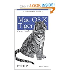Mac OS X Tiger Pocket Guide (Pocket References)