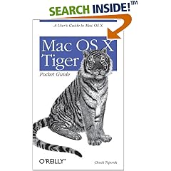 Mac OS X Tiger Pocket Guide (Pocket References)