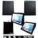 Bear Motion 100% Genuine Leather Case with Built-in Stand for iPad 3 / the New iPad (Latest Generation) - Support Smart Cover Function (auto Awake/sleep)