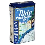 Tilda Rice Pure Basmati 16 Ounce Bags Pack of 8 by Tilda