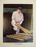 Babe Ruth New York Yankees 20x26 Lithograph