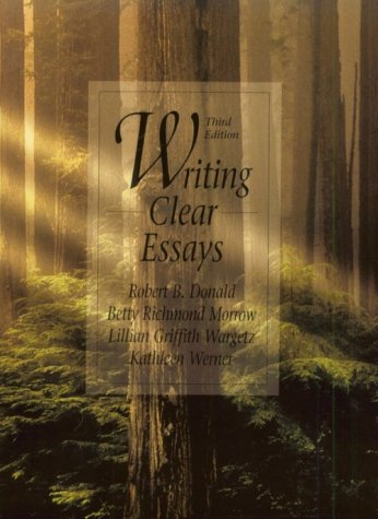 Writing Clear Essays (3rd Edition)