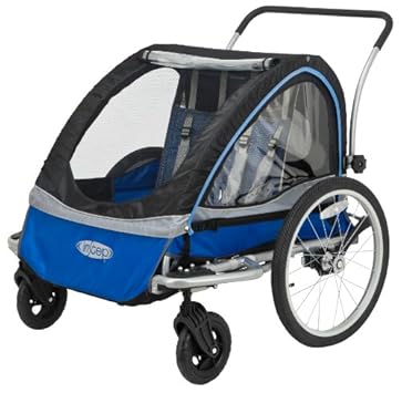 instep sierra double bike trailer