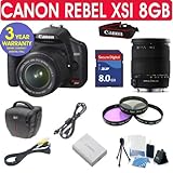 Canon Rebel XSi + Sigma 18-200mm OS Lenss + 8GB Memory