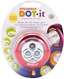 Sylvania DOT-it Silver Self-Adhesive Bright White LED Light (Pack of 2)