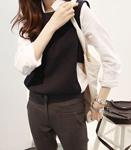 シャツ ブラウス ドレスシャツ 大きい サイズ 有 切 替 カッター 襟 付 長 袖 トップス 上品 白 (オリジナル・ブレスレットとサシェセット)