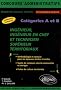 Ing�nieur Ing�nieur en chef et Technicien sup�rieur territoriaux, Concours externes Cat�gories A et B
