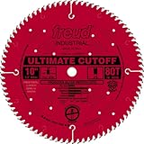 IMAGE OF Freud LU85R010 10-Inch 80 Tooth ATB Ultimate Cut-Off Saw Blade with 5/8-Inch Arbor and PermaShield Coating