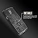 Galaxy S5 Case, Cruzerlite Bugdroid Circuit TPU Case Compatible with Samsung Galaxy S5 - Smoke