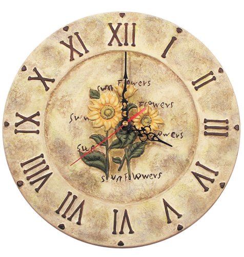 Buy ADORN SUNFLOWER CLOCK 32CM online at Discounted New and Used prices. Delivered to your door with Off-The-Bookshelf.