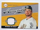 2007 Sweet Spot Sweet Swatch Memorabilia Game Used Jersey #EC Eric Chavez Oakland Athletics