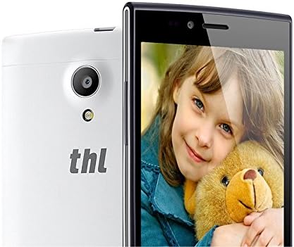 THL T6 Pro 3G Unlocked Smartphone (gift-Bluetooth Headset) 5.0 inch Android 4.4 MTK6592M Octa 8 Core 1.4GHz, RAM 1GB ROM 8GB 8MP CAM IPS 1280x720 Screen GPS WCDMA & GSM (White+ Bluetooth Headset)