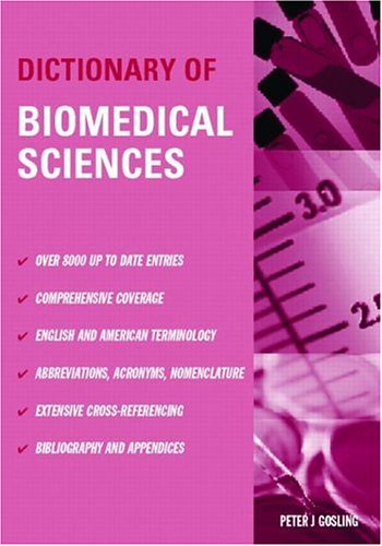 dictionary of biomedical science