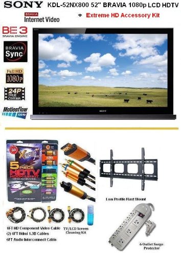 Sony KDL-52NX800 1080P 52 Inch LCD HDTV With 