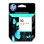 Original HP 10 Yellow Ink Cartridge in Retail Packaging